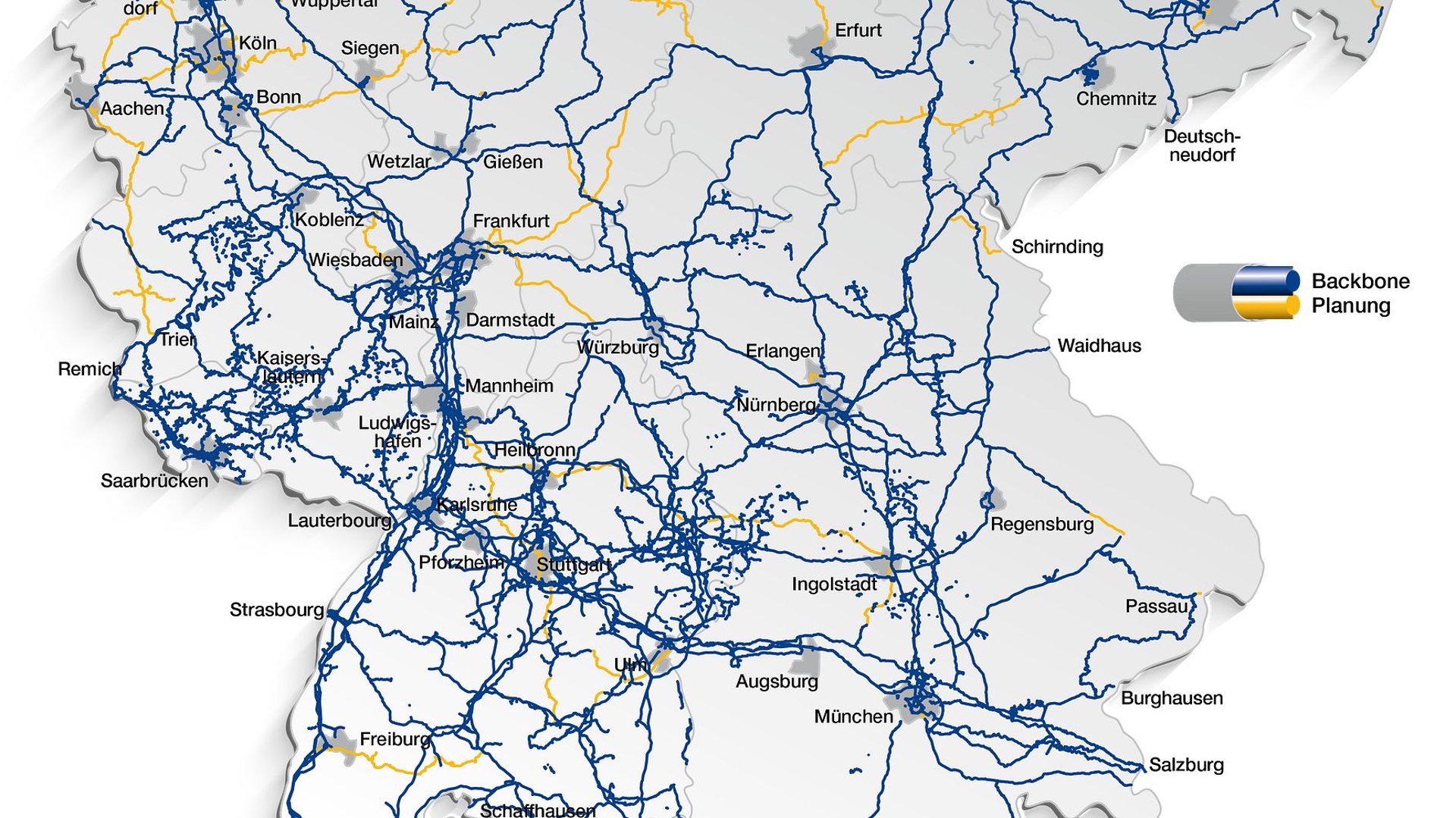 Tiefbauarbeiten – Kabelverlegung auf einer Baustelle in Dortmund